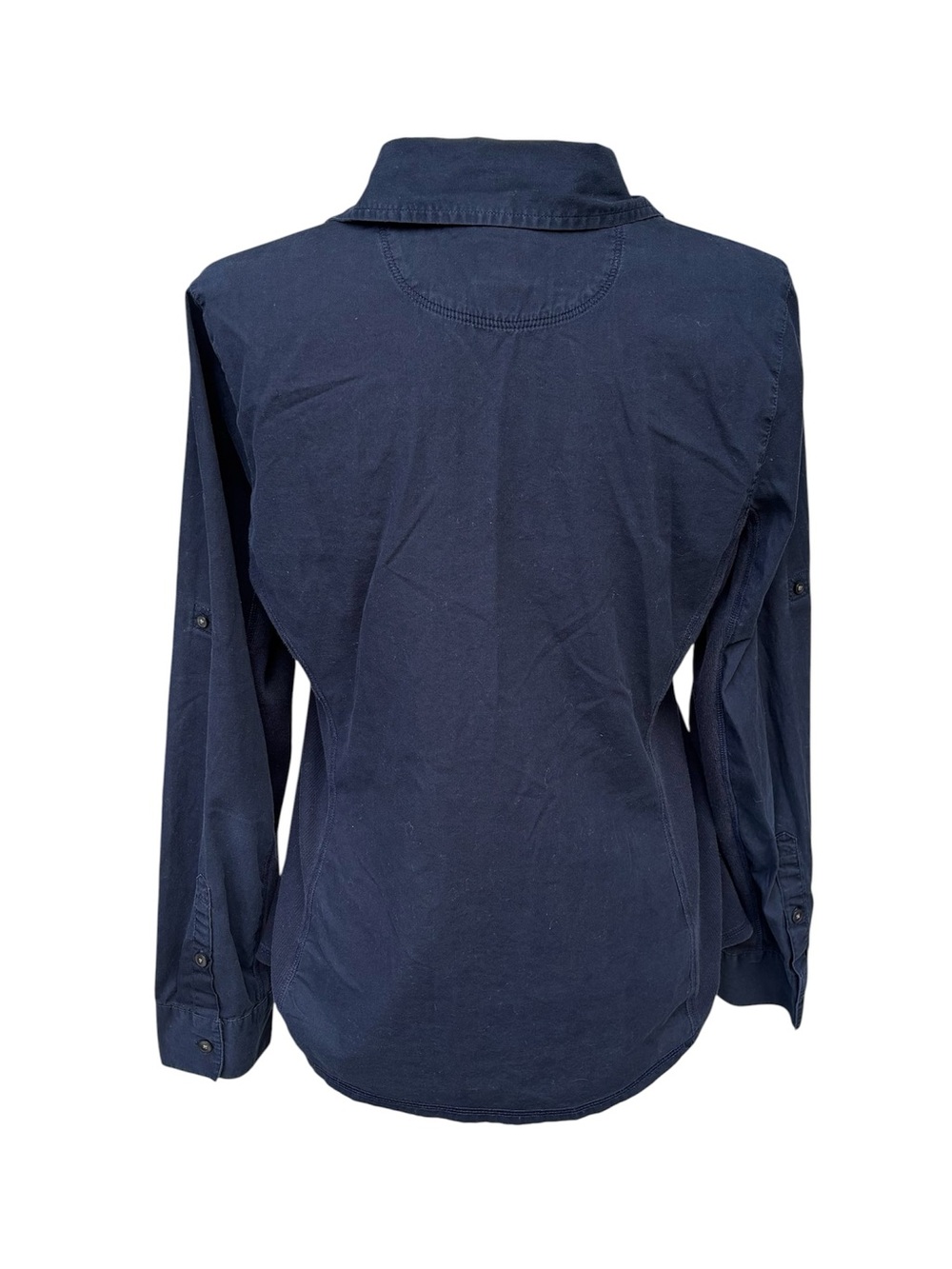 Converse Navy Utility Long Sleeve Button-down Shirt L EUC Vintage 2000s - Picture 3 of 9